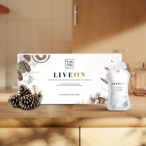 Liveon 抗糖化飲（香港現行包裝）